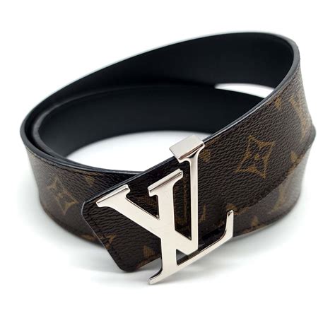 lv initiales 35mm reversible belt|lv 40mm belt monogram.